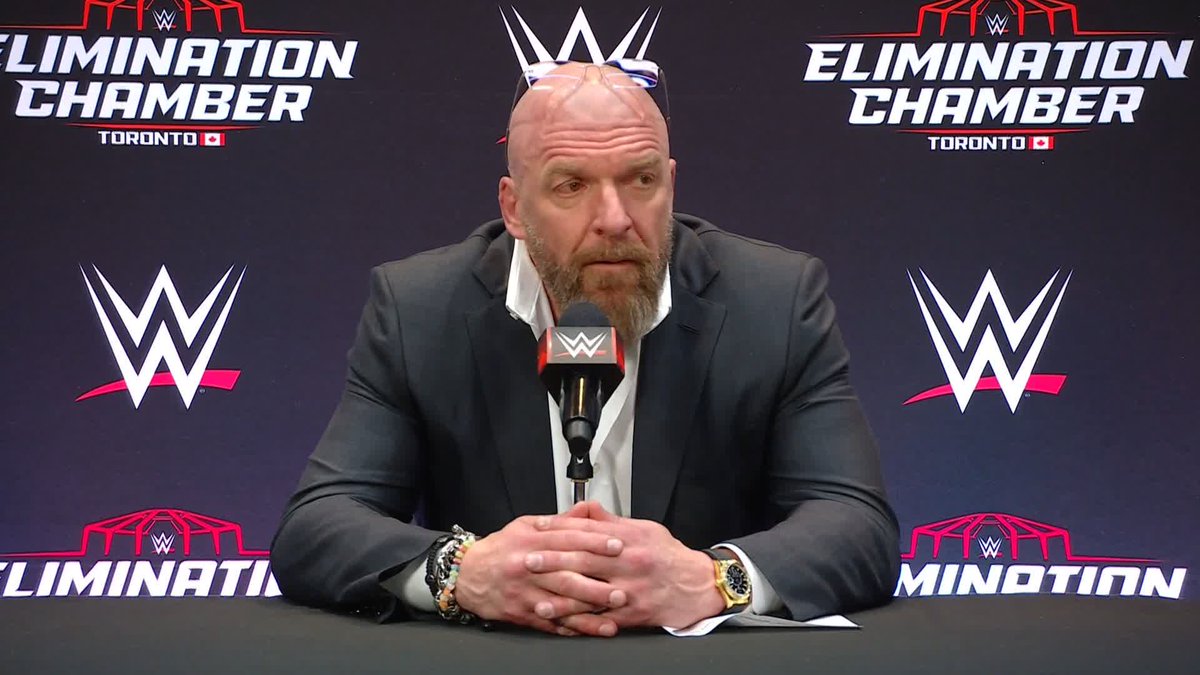 What does Paul "Triple H" Levesque have to say about the shocking conclusion to #WWEChamber?
