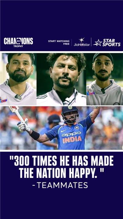 300 ODI MATCHES FOR KING KOHLI 🐐 - Indian players wishing King Kohli all the best for the special occasion in ODI History.