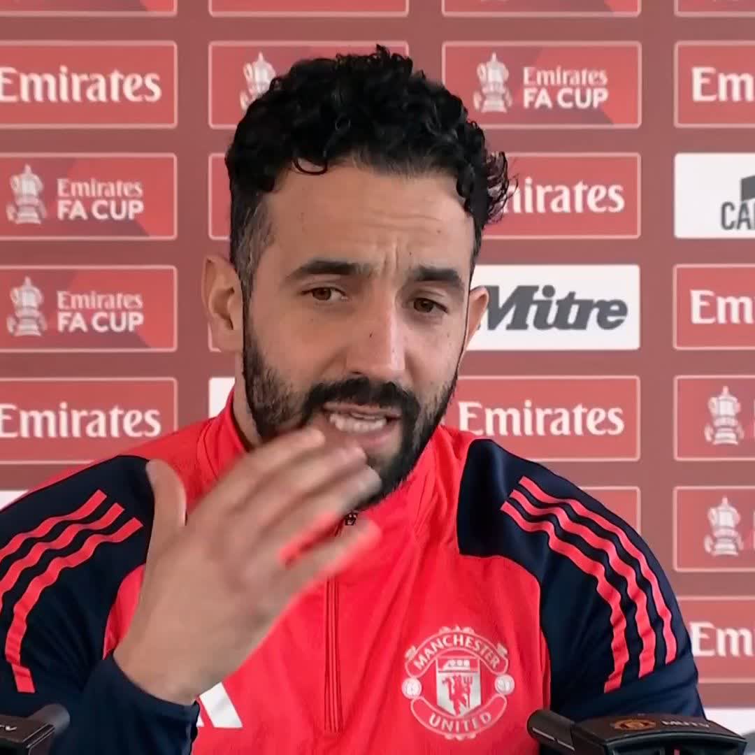 "I see a clear path, I see that from the board who are making difficult changes but they have a vision" Man United boss Ruben Amorim is confident in his side's future progress 🔴