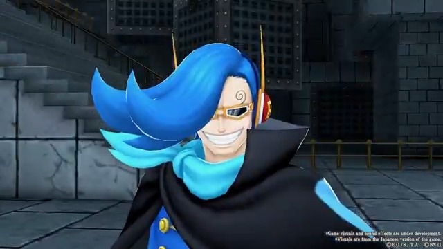 New Character ■Germa 66 Vinsmoke Niji Blue Element / Runner Ignore enemies and capture the Treasure when the defensive shield has durability remaining! When capturing Treasure, change the surroundings to an Electrified Treasure Area that inflicts Shock! #BountyRush #ONEPIECE