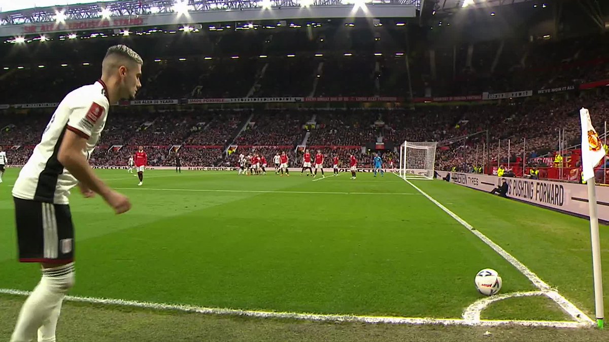 The last time Manchester United faced Fulham Football Club in the #EmiratesFACup in 2023, it was pure drama 🔥 United bagged two quickfire goals to turn the game on its head and secure a 3-1 victory over nine-man Fulham!