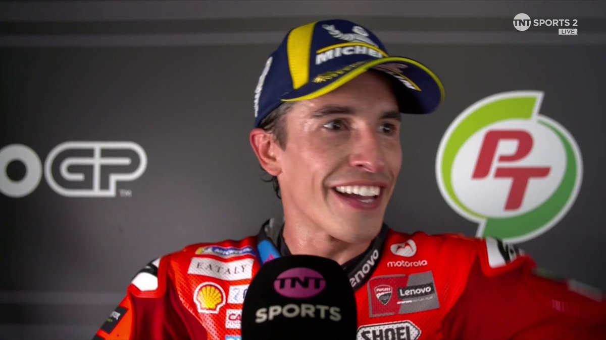 "My teammate is Mr Sunday. I was a bit worried for today. But I have the pace and want to continue the same way." Marc Marquez on the "best weekend" of his life 💬 🎙️ Natalie Quirk #MotoGP | #ThaiGP | Live on TNT Sports and Discovery+