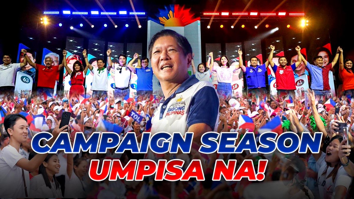 BBM VLOG 267: Campaign Season Umpisa Na! Ang pinakamahalagang alyansa ay ang Alyansa ng sambayanang Pilipino—isang matibay na paniniwala na may gobyernong tunay na kakampi, maaasahan at laging nandiyan sa oras ng pangangailangan.