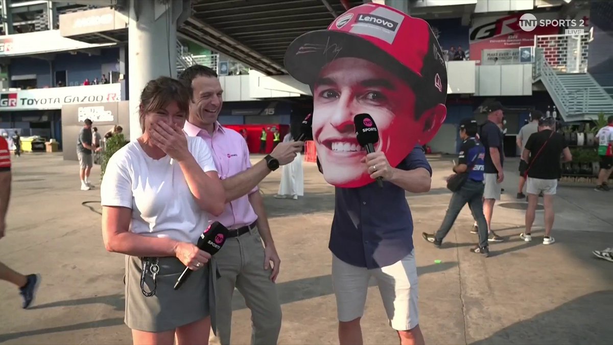 𝘼𝙗𝙨𝙤𝙡𝙪𝙩𝙚𝙡𝙮 𝙪𝙣𝙝𝙞𝙣𝙜𝙚𝙙 😂 Who had Neil Marquez on their 2025 bingo card? #MotoGP | #ThaiGP