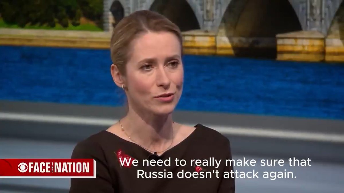 We need to make sure that Russia doesn’t attack again. And for that, we need to put political and economic pressure on Russia to stop this war, and at the same time, also help Ukraine defend itself. Extract from my interview Face The Nation ↓