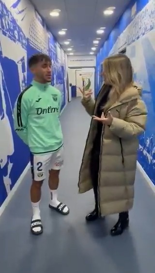 😍 ¡Se viene un 𝐏𝐀𝐑𝐓𝐈𝐃𝐎 𝐄𝐒𝐏𝐄𝐂𝐈𝐀𝐋 en Butarque! 🎙 Adrià Altimira habla con Inma Rodríguez en la previa del #LeganésGetafe, un partido que podrás ver EN EXCLUSIVA en Movistar Plus. #insideLALIGA | #LALIGAEASPORTS | #LALIGABroadcasters