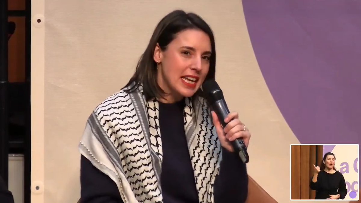 "Marlaska, los Cuerpos y Fuerzas de Seguridad del Estado deben ir a por los escuadristas fascistas de Desokupa que se dedican a sacar a la gente de sus casas cuando más lo necesitan. No contra los jóvenes antifascistas españoles y valencianos". 🎥 Irene Montero