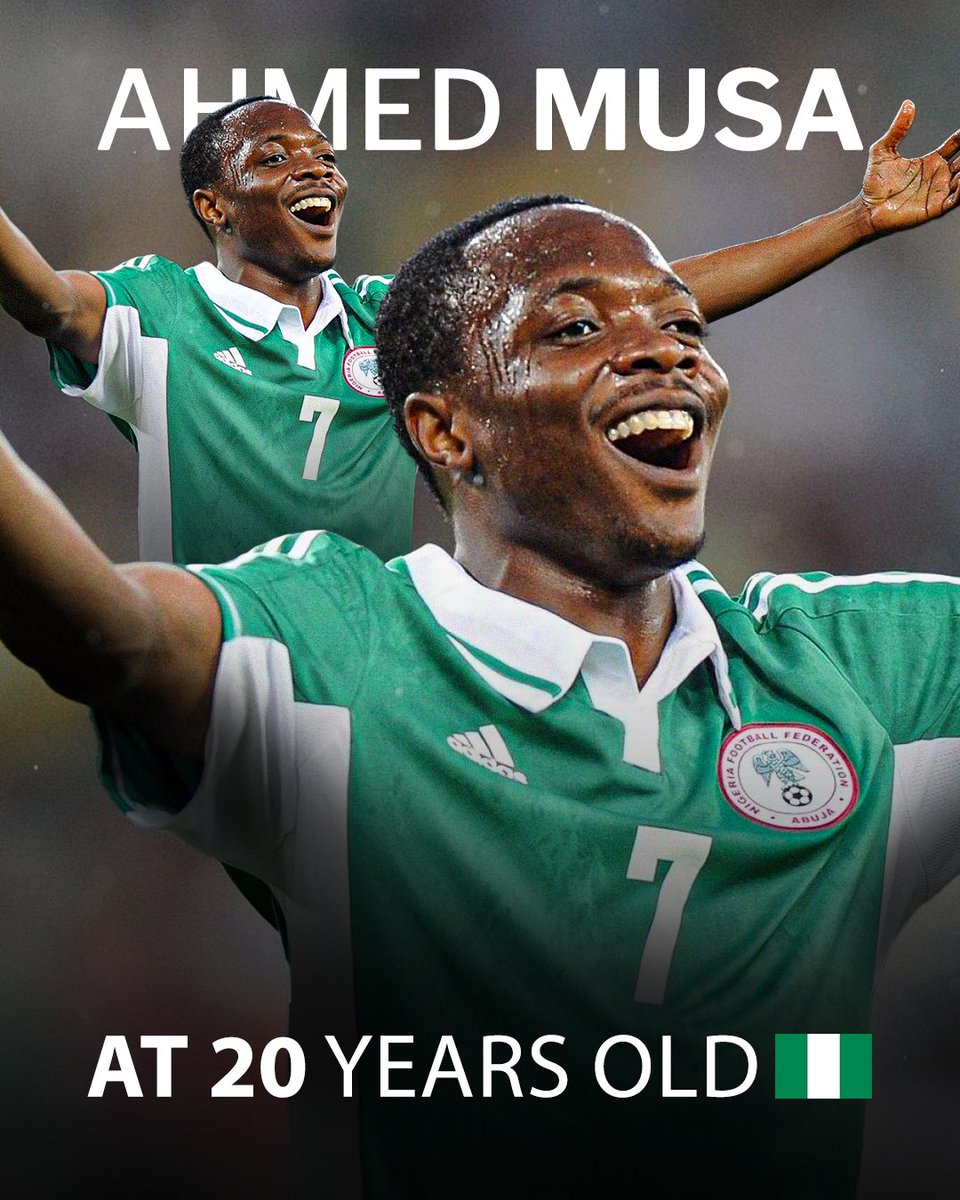 Ahmed Musa 𝙖𝙩 𝙩𝙬𝙚𝙣𝙩𝙮. 👶 #TotalEnergiesAFCON