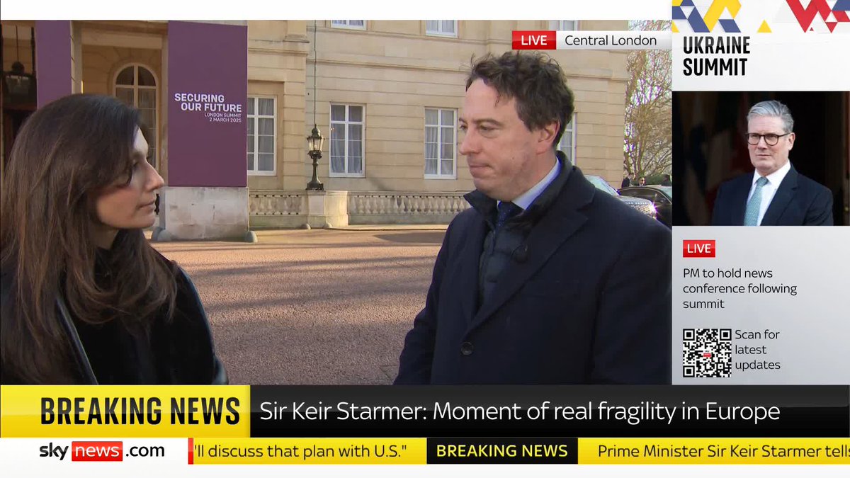 "Keir Starmer looks like he has seized the moment, and put Britain at the centre of a vital, global conversation." Sky's Sam Coates Sky tells Yalda Hakim the Prime Minister's "main job today is to take down the temperature". 📺 Sky 501 / YouTube