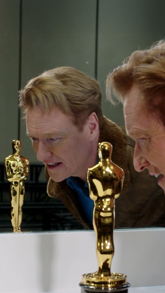 Conan O’Brien is here to make sure Oscar doesn’t crack under the spotlight. Watch the 97th #Oscars TONIGHT, March 2nd, at 7e/4p on ABC and Hulu.