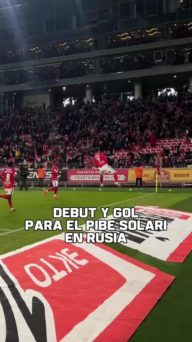Pablo Solari comenzó muy bien en Rusia.