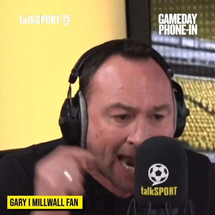 😤 "Are you making the rules up now?" 😡 "Take your Millwall hat off Gary!" 🗣️ "Our Goalkeeper has made a bad decision." Jason Cundy &amp; #Millwall Fan CLASH over Liam Roberts' reckless tackle on Jean-Phillipe Mateta in the FA Cup