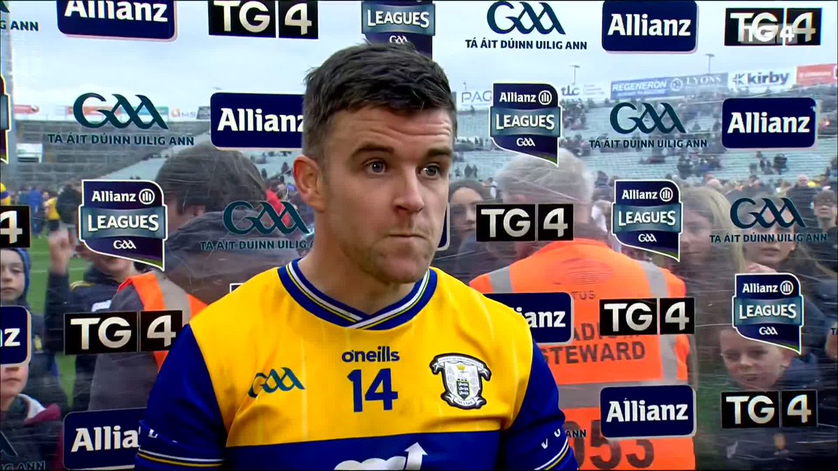 ‘A mature performance in the second half..’ Clare Gaa #LIMvCLA Smaointe Tony Kelly, Laoch na hImeartha Allianz inniu agus é tuillte go maith aige 🤩 BEO/LIVE AR TG4 📺 Allianz Ireland #AllianzLeagues #GAABEO
