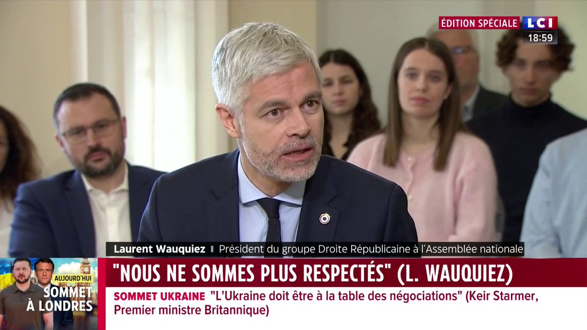 Manif pour tous : "Je ne change pas sur mes valeurs et sur ce qui au fond était à l'époque mes idées (...) Revenir sur le mariage pour les couples homosexuels n'a aucun sens", Laurent Wauquiez au micro de Darius Rochebin
