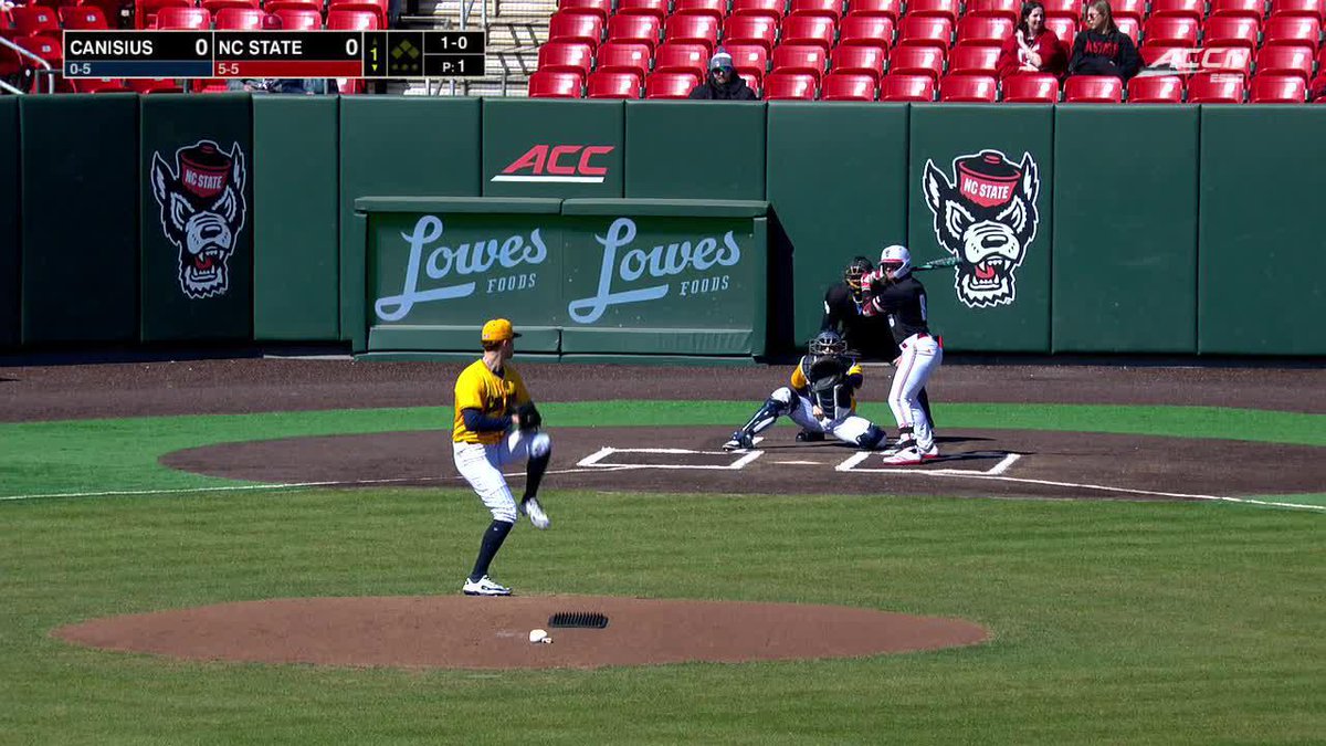 And we have liftoff! 🚀 B2 | NCSU 1, CAN 0