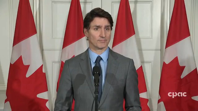 “I stand with Volodymyr Zelenskyy. And I stand with the people of Ukraine,” says PM Justin Trudeau as he responds to a reporter’s question about Friday's Oval Office encounter between President Zelenskyy and U.S. President Donald Trump. #cdnpoli