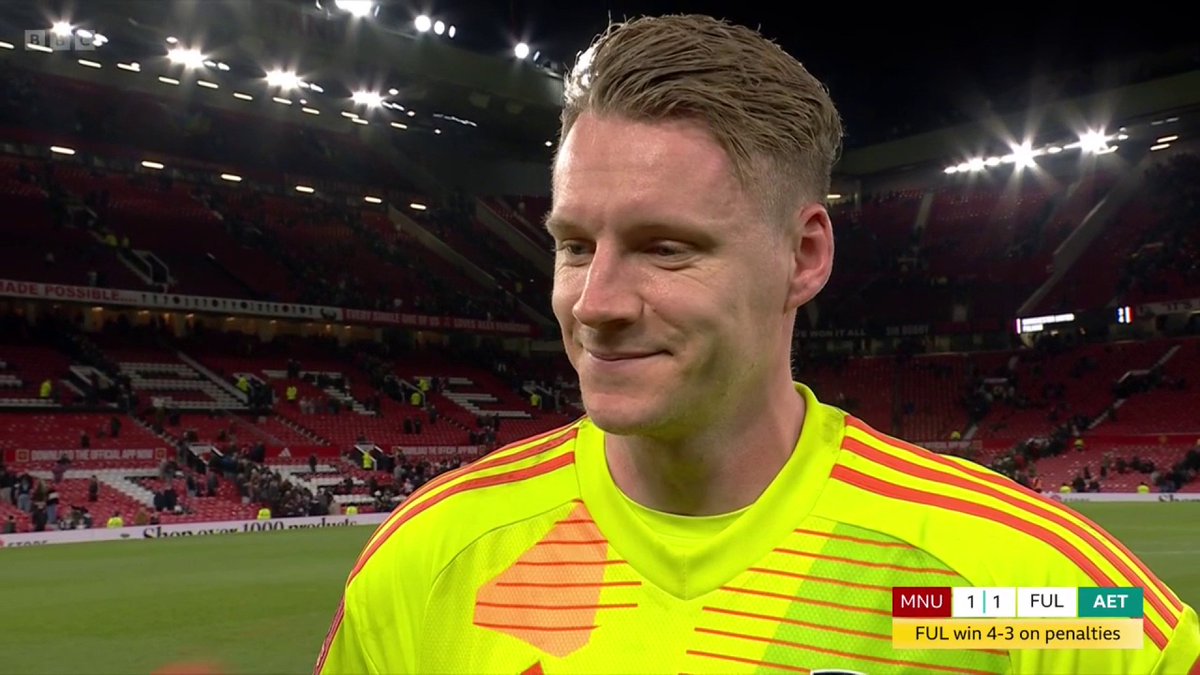 Can Fulham win the #FACup? 🏆 Bernd Leno thinks so! #BBCFootball