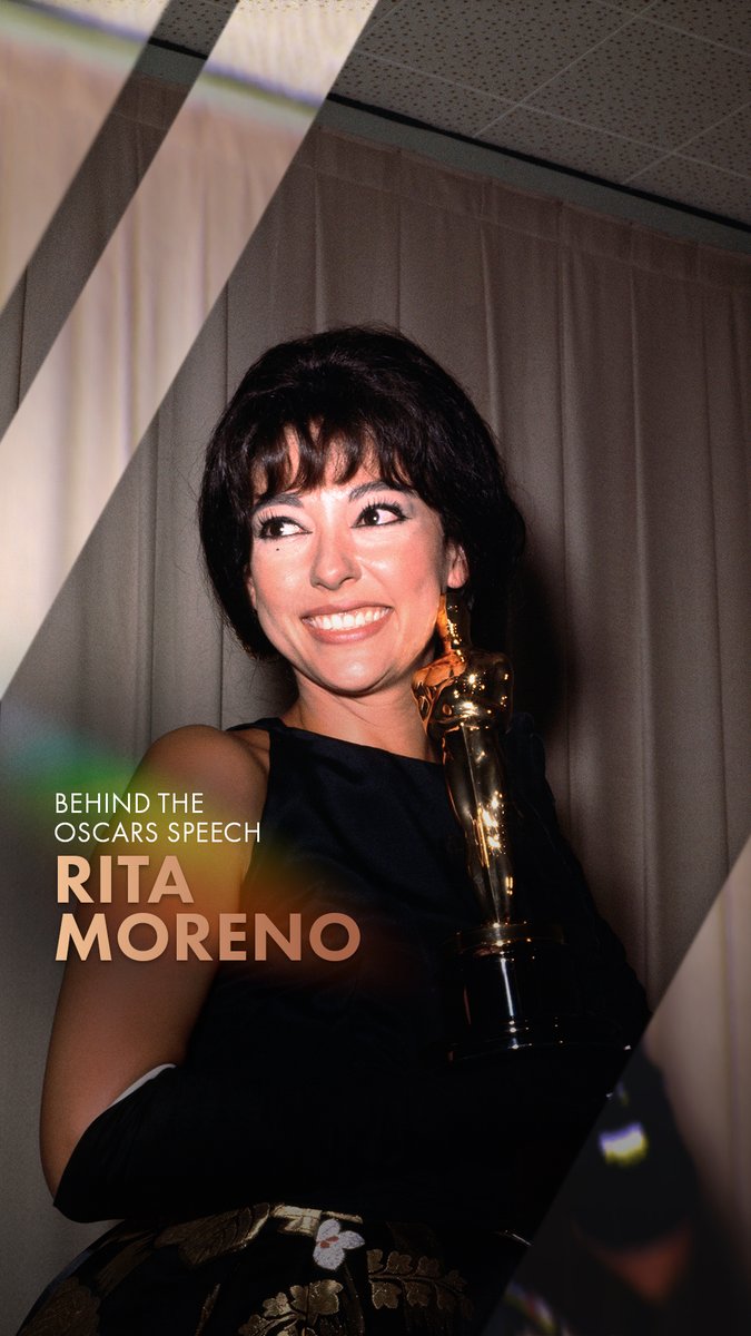 Rita Moreno reflects on winning the Oscar for Best Supporting Actress for her performance as Anita in WEST SIDE STORY at the 34th Oscars in 1961. Every Oscar winner has a story, but it all starts with one moment. Who will step into the spotlight and join this legendary legacy? Tune into the #Oscars tonight at 7e/4p on ABC and Hulu.