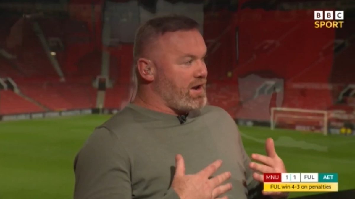 "[Hypothetically] If I'm a top player playing in a different country and Manchester United came to sign me now, I'd be thinking I'm not sure..." 😮 Wayne Rooney has spoken! #BBCFootball #FACup
