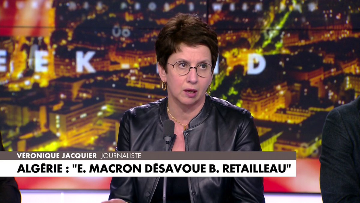 Véronique Jacquier : «On a un président de la République qui est va-t-en-guerre pour défendre les frontières de l’Ukraine mais qui n’est même pas capable face à l’Algérie de défendre les intérêts de la France» dans #HDPros2WE
