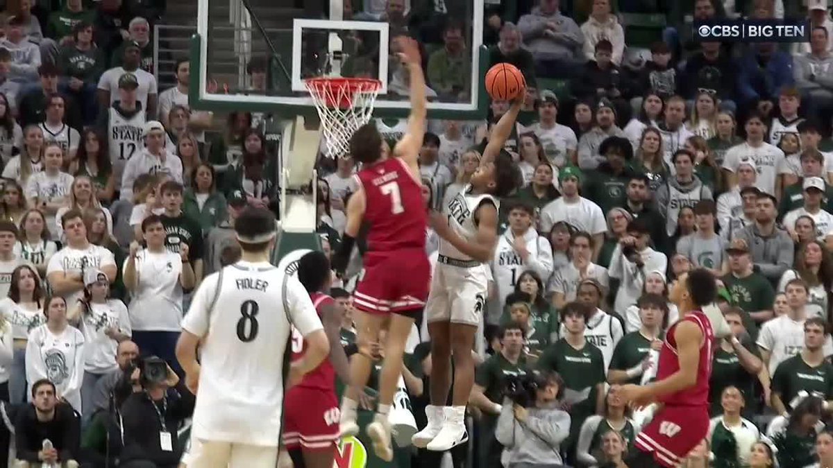 Carter Gilmore met him at the summit 🚫 Wisconsin Basketball #B1GMBBall on CBS 📺