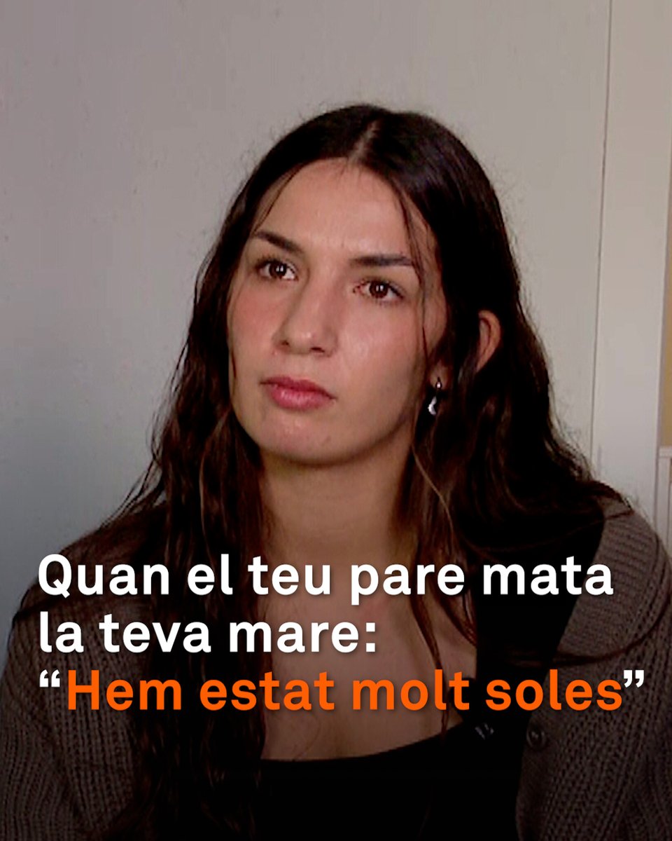 “Hem estat molt soles.” Van perdre els pares: la mare, assassinada i el pare, a la presó. La Norai i la Glòria són germanes i han decidit parlar per donar visibilitat a la situació que viuen els orfes de la violència masclista. “És com si no existíssim”