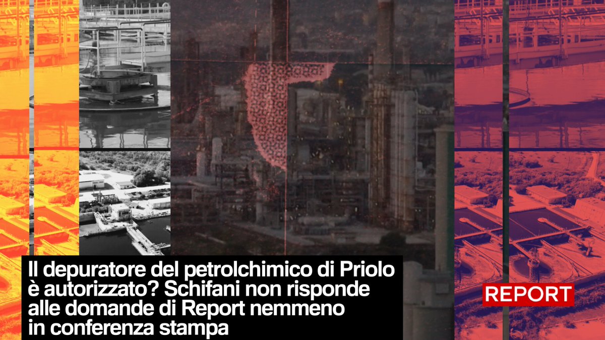 Il presidente della regione siciliana Renato Schifani non risponde alla domanda di #Report, neppure in conferenza stampa. Segui #Report ora in diretta su #Rai3👇