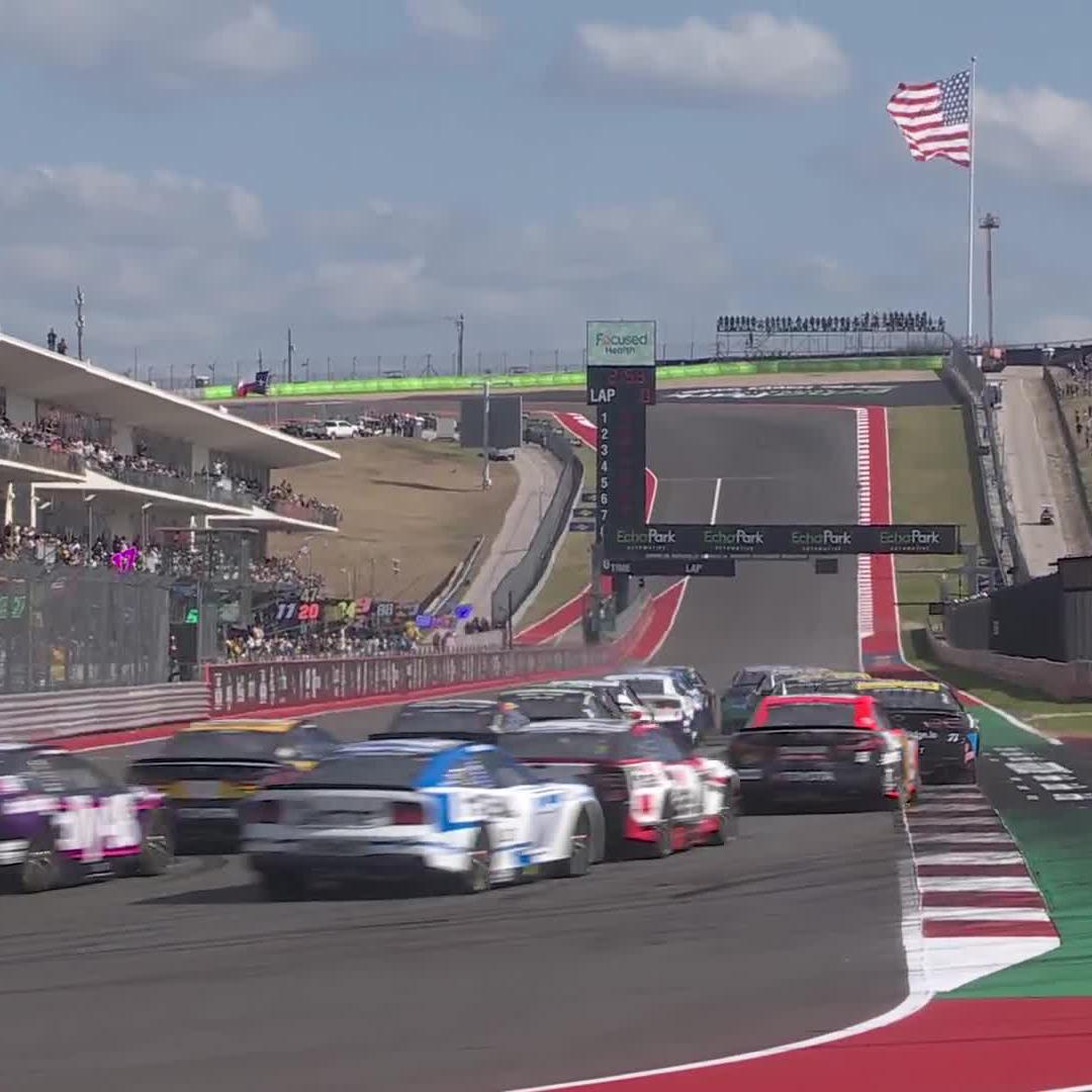 It's a Sunday showdown in ATX! The green flag waves at NASCAR at COTA on FOX! #EchoParkGP
