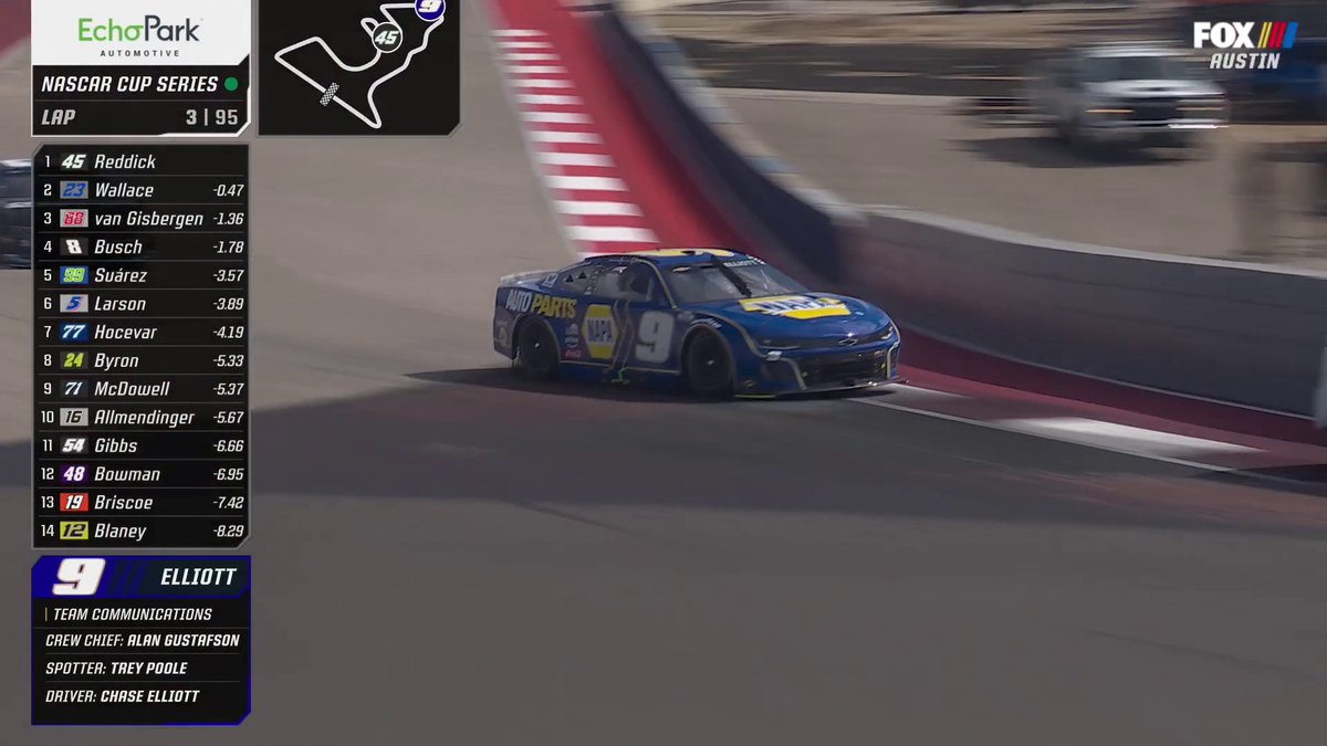"We get a chance to send it, we're sending that 1 car." The No. 9 team is not happy with Ross Chastain at COTA.