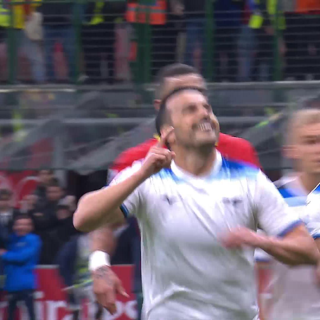 PEDRO PENALTY IN THE 98TH MINUTE! 🤯🤯🤯 #MilanLazio 1-2