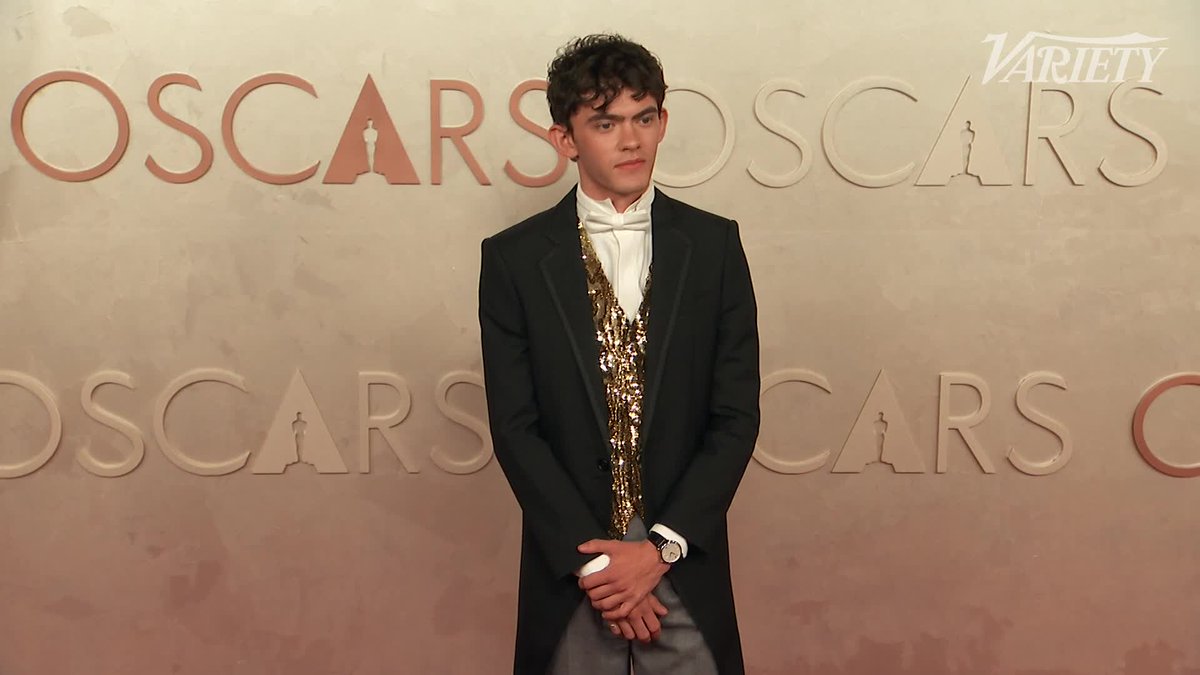 Joe Locke at the 2025 #Oscars