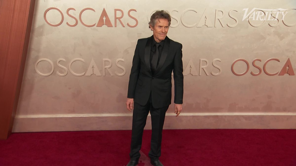 Willem Dafoe at the #Oscars