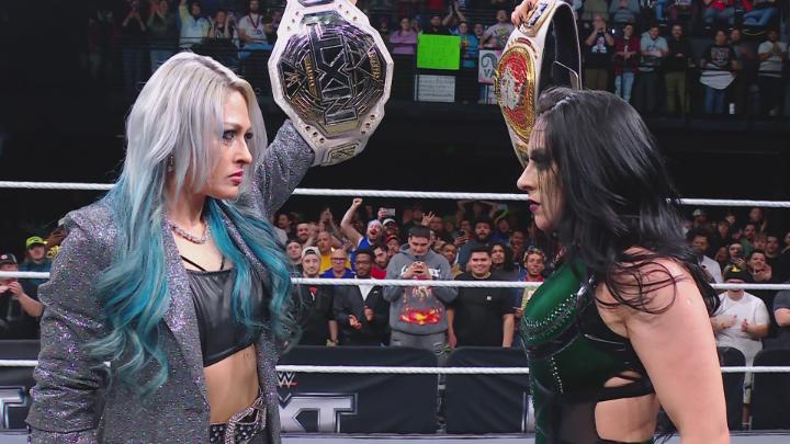After Stephanie Vaquer's successful title defense, NXT Women's Champion GIULIA ＝ ジュリア lays down a challenge to see who the best woman is in NXT. #WWENXT