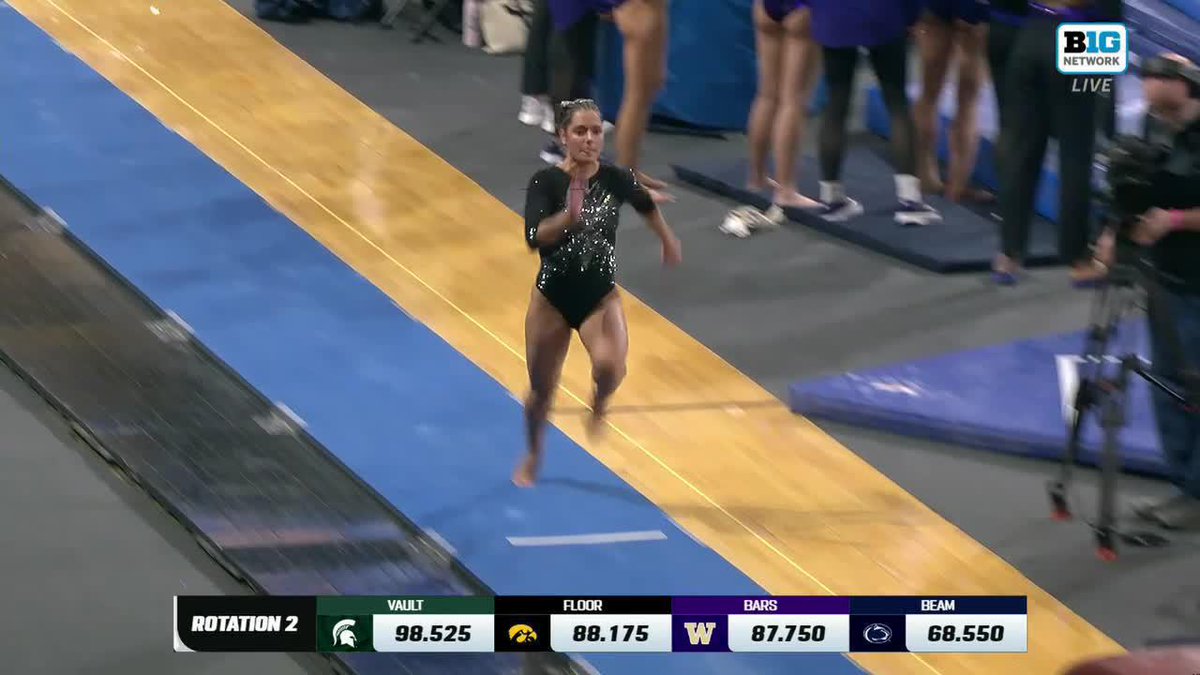 SAGE KELLERMAN. 9.925! 🔥 #GoGreen