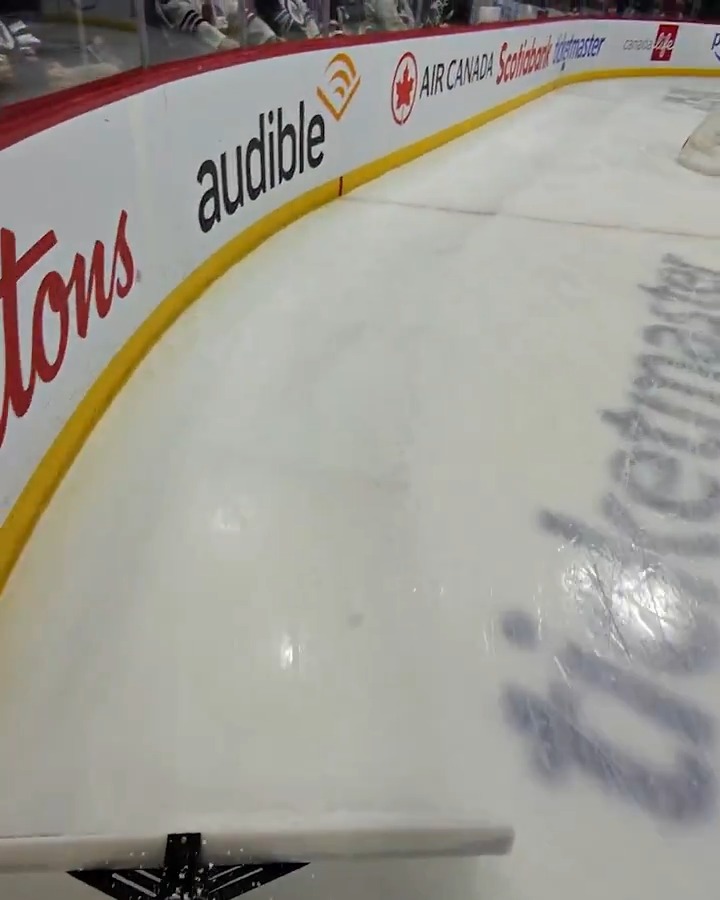 Ever wondered what it's like to shovel the ice at an @nhl game?