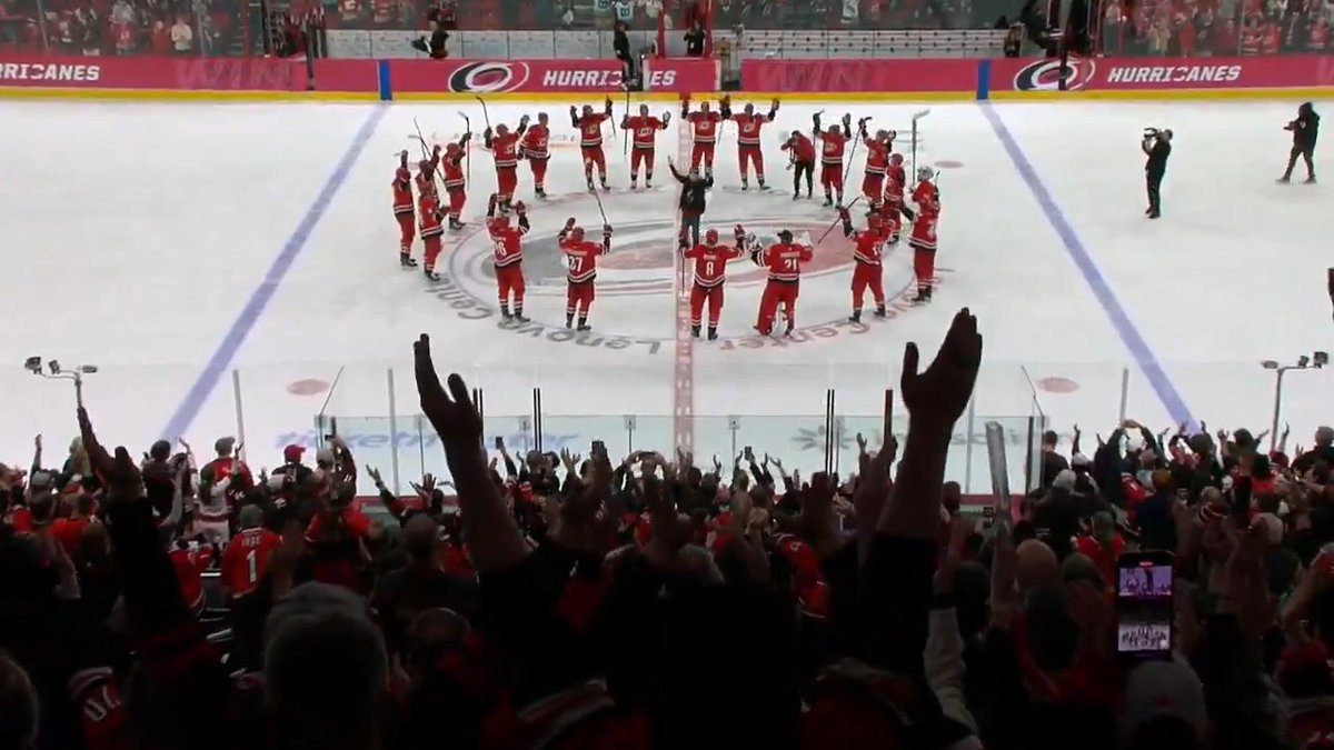 An extra special Surge tonight ❤️ This win was for our friend Anthony from Dream On 3 who is now forever a part of our #Canes family.