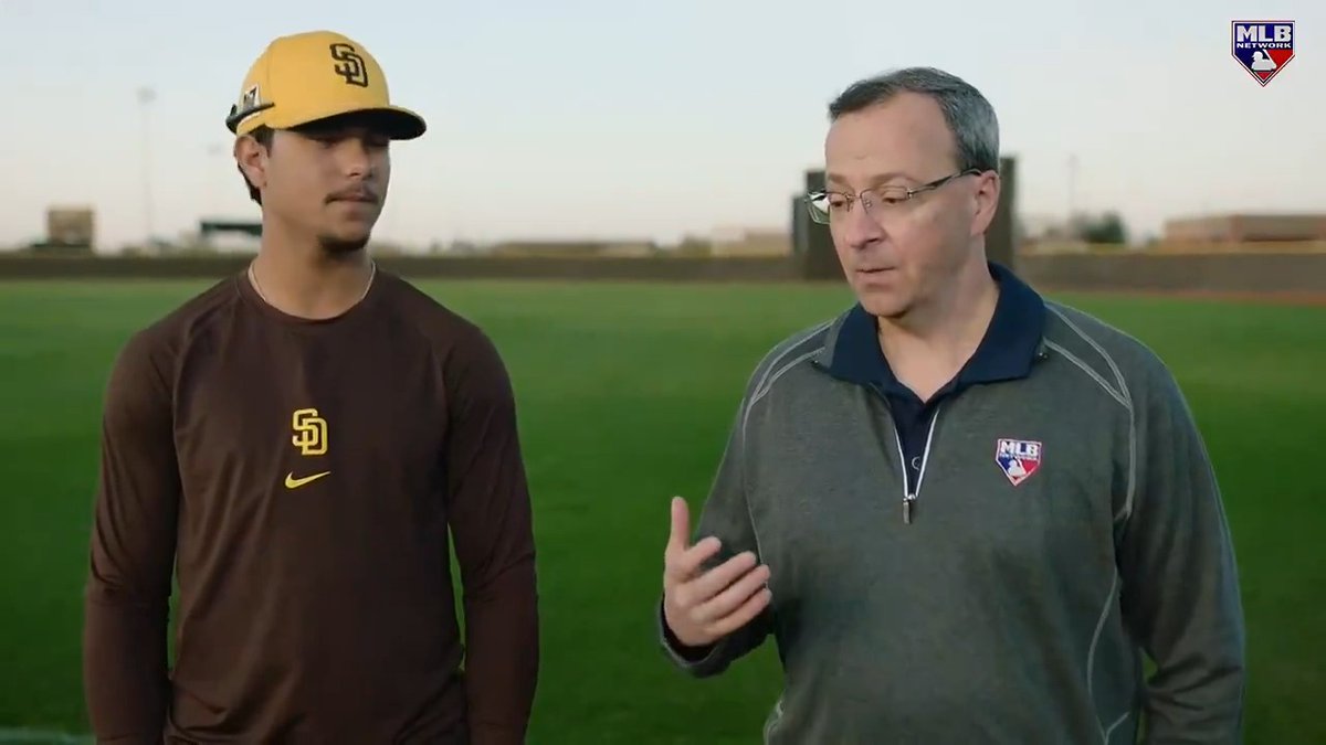 "Getting more comfortable every year... just growing as a player on both sides of the ball." San Diego Padres No. 2 prospect Ethan Salas highlights his defense behind the plate and what he's worked on this offseason. #MLBTonight | Jim Callis | MLB Pipeline