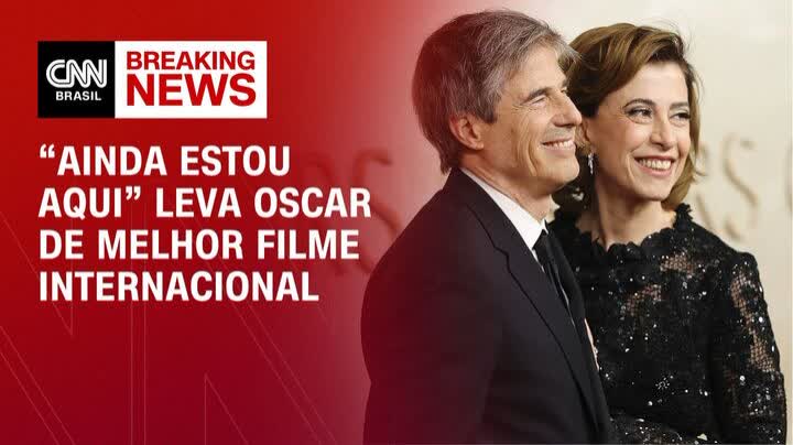 O filme “Ainda Estou Aqui” ganhou o prêmio de Melhor Filme Internacional no Oscar de 2025, neste domingo (3). O longa-metragem concorria com filmes como “Emília Perez” e “A Semente do Fruto Sagrado”. #CNNBrasil