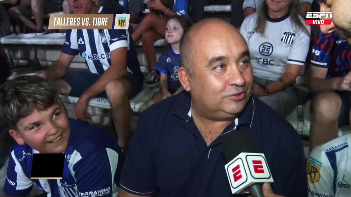 "SOY HINCHA DE LOS DOS... PERO TALLERES ES TALLERES" 😱 Este miércoles va a estar muy complicada la Supercopa Internacional para este fanático de la T y de RIVER 📺 #ESPNFútbol1 | #DisneyPlus