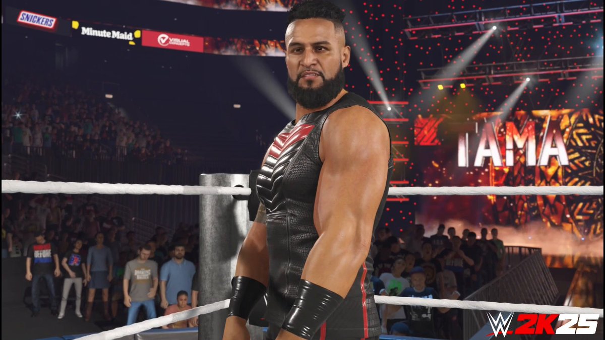 Shhhh 🤫 YEYEYEYEYE! #FirstLook #WWE2K25 Tama Tonga