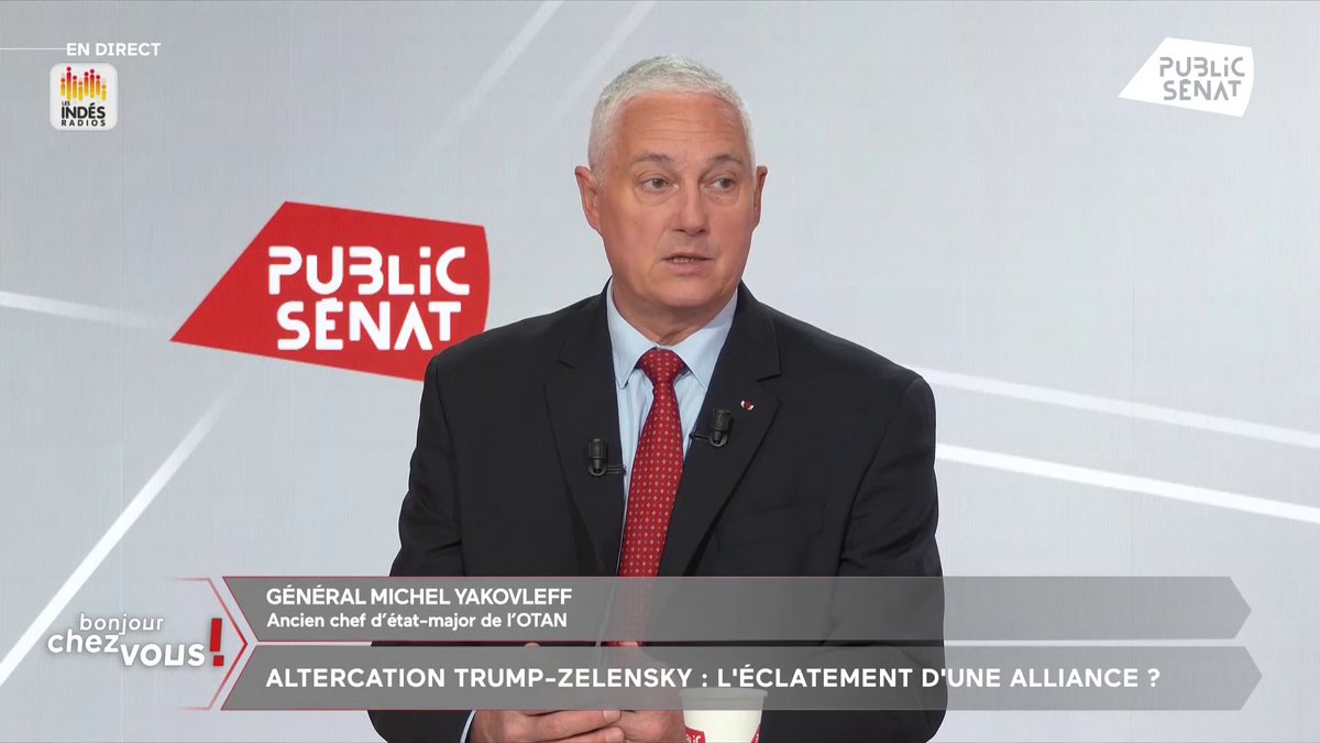 Trump : "Ma théorie c'est que Trump est un agent de Poutine, qui était un recruteur au KGB. Même S’il agit comme ça par conviction personnelle, c'est le Kremlin qui dirige Washington aujourd’hui." Michel Yakovleff, ancien vice chef-d’État major du Shape (OTAN) #BonjourChezVous