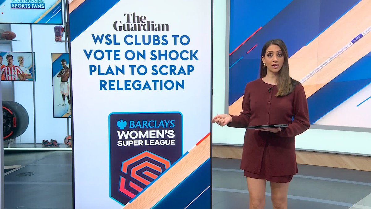 The Guardian report that WSL clubs are to vote on plans to scrap relegation at the end of the season 🗳️ Under the proposals relegation would stop from the 26/27 season as part of a gradual plan to expand the WSL and Championship to 16 teams ⚽