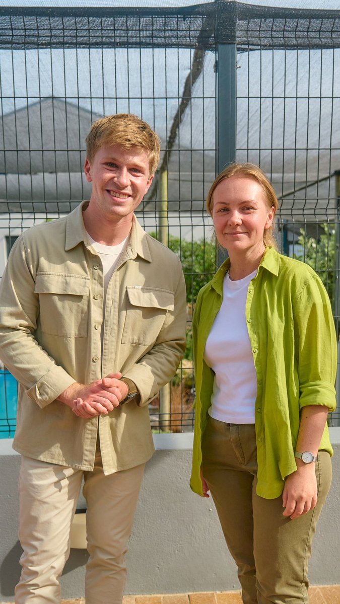 Join Robert Irwin at the SANCCOB Centre in Cape Town, alongside Earthshot Prize Winner Vera, from Altyn Dala Conservation Initiative. Watch as they explore the incredible work being done to protect and rehabilitate endangered African Penguins. Watch now: #WorldWildlifeDay