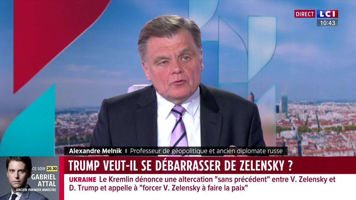 🗣️ "Zelensky est un vrai héros, une sorte de Churchill des temps modernes" salue Melnik