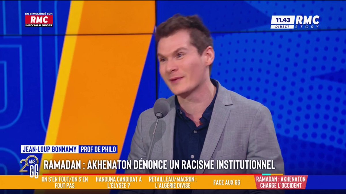 ☪️ Ramadan à Londres : Akhenaton dénonce un "racisme institutionnel" en France 🗣️ Jean-Loup Bonnamy : "C'est 'l'Anglistan'. La France et la Belgique vont bientôt le rejoindre, ne nous inquiétons pas de notre retard. L'Angleterre semble être devenue un pays du monde de l'islam." #GGRMC