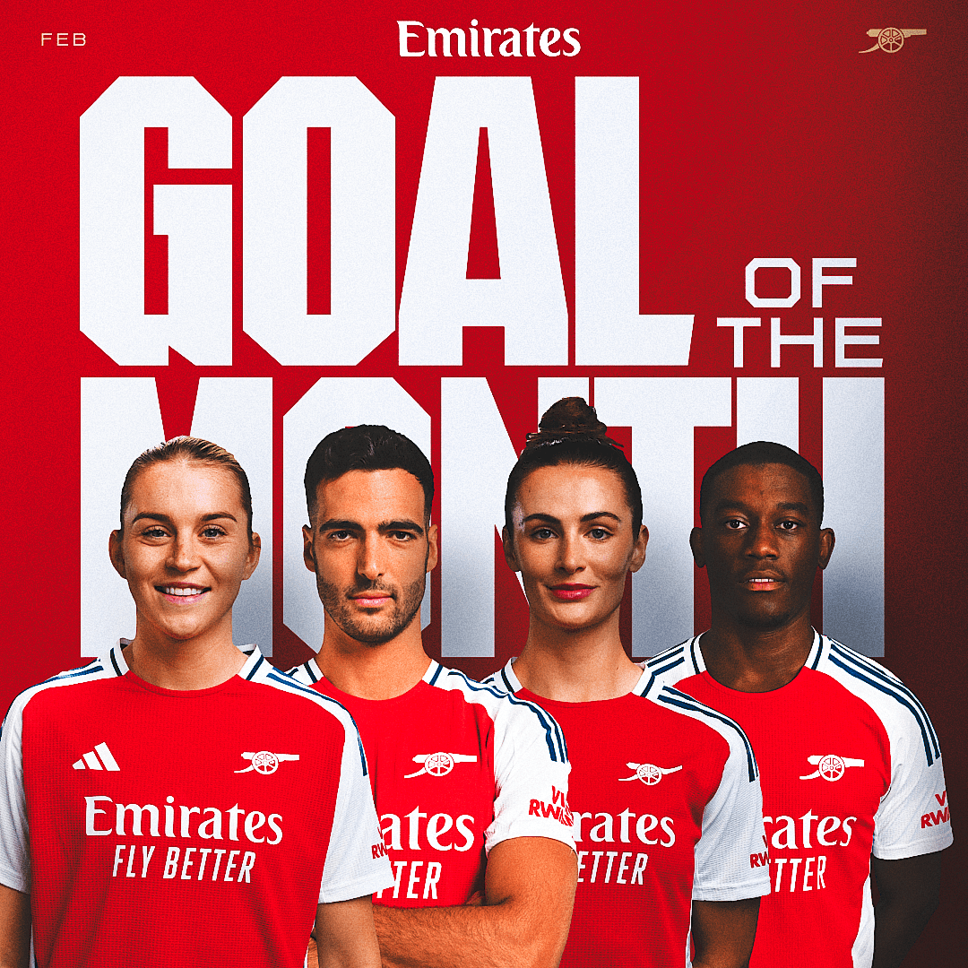 Our February Goal of the Month nominees ⚡️ 🤝 @Emirates Gooners, it’s time to decide our winner 👇