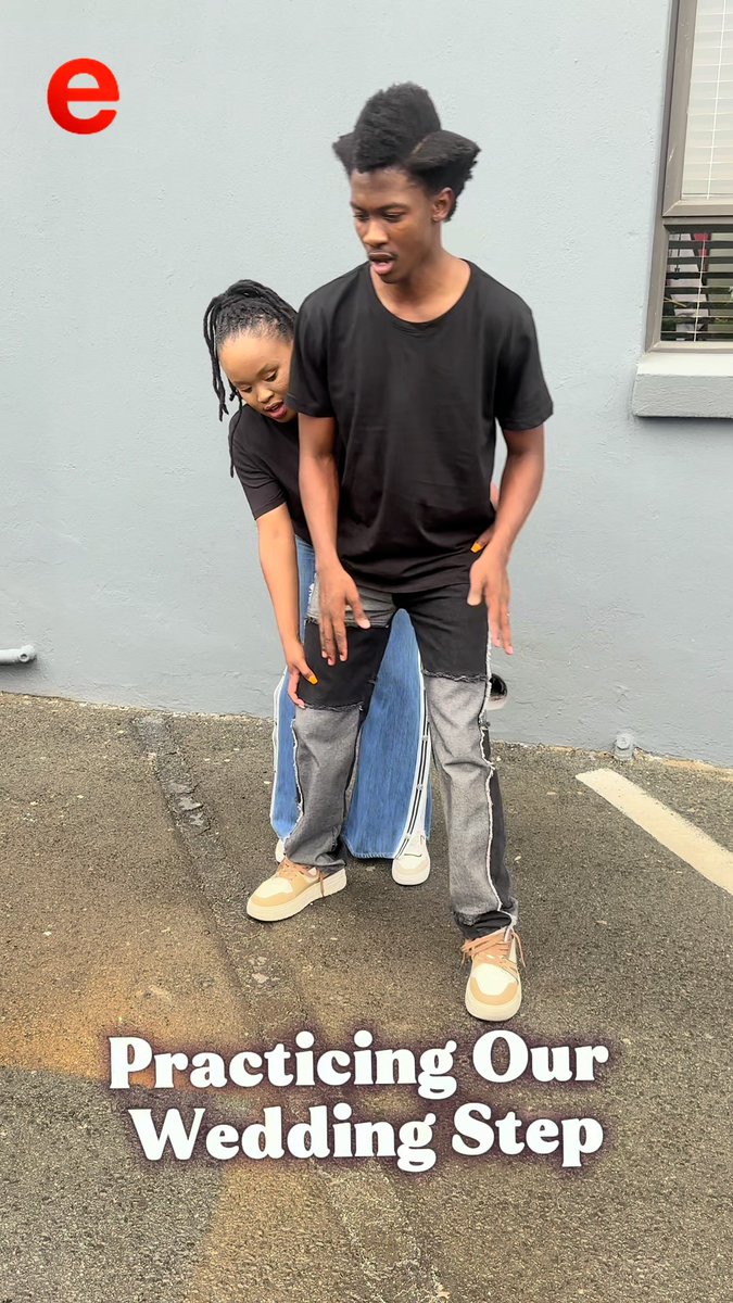 Re a nyadisa! 🐄 Tomorrow is the BIG day and our faves are practicing their wedding steps. 💞 Who's attending? 🙋🏽♀️ #etvScandal