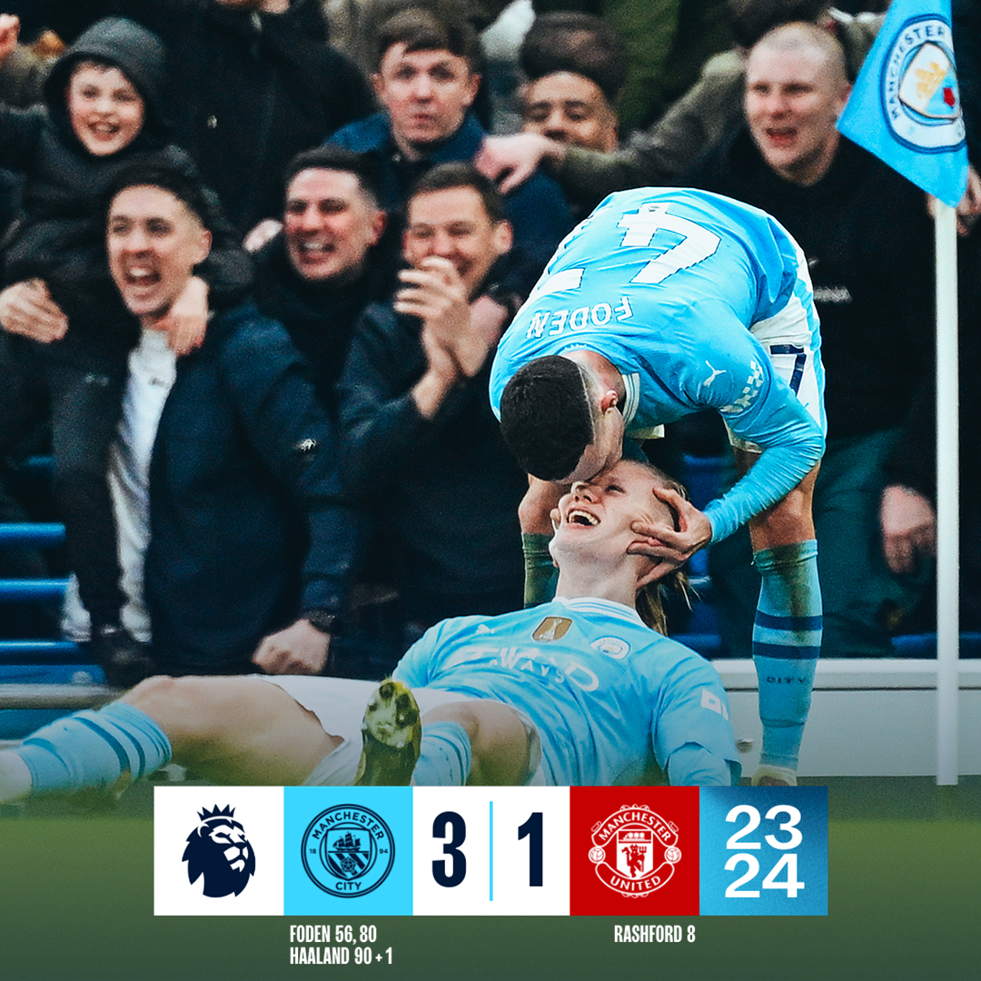 One year ago today... One of the all-time Manchester derbies 🍿