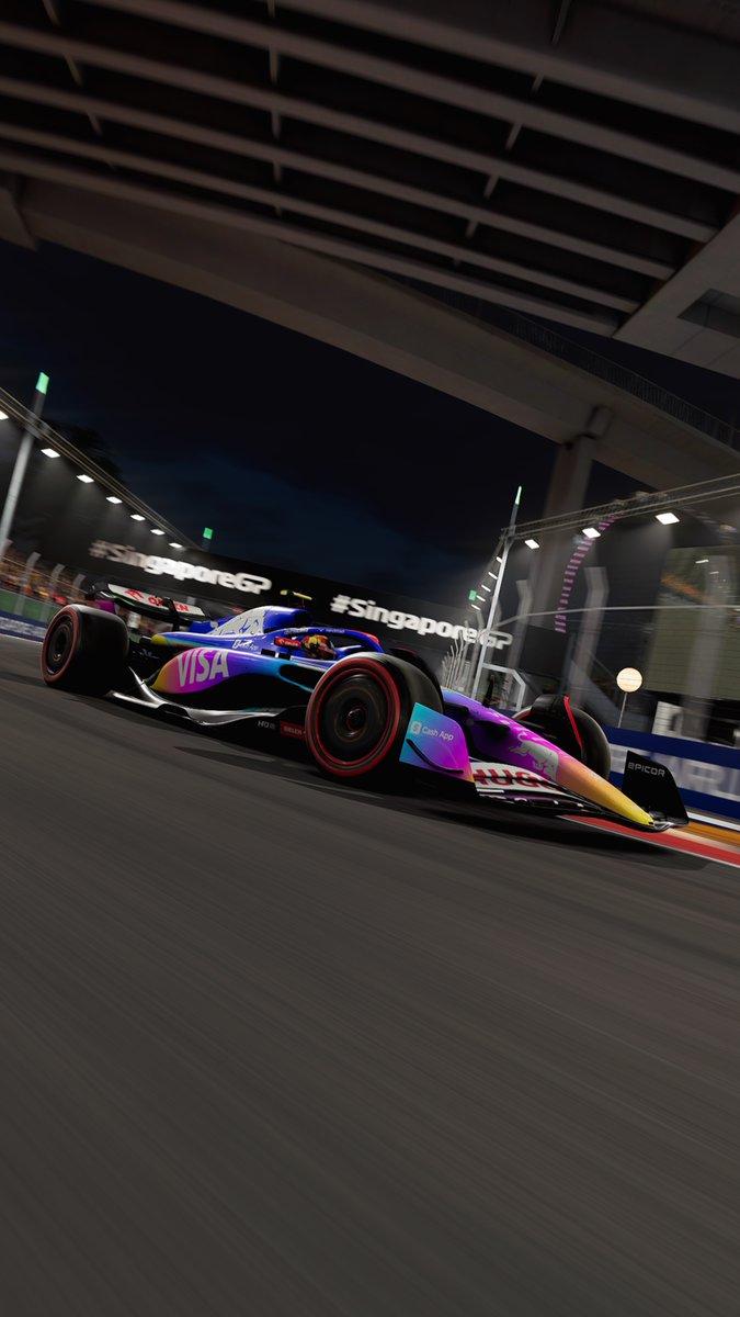 Have you beaten Liam Lawson's #SingaporeGP time yet? ⏱ Do it before March 5 and you'll get a special livery in #F124 🎨