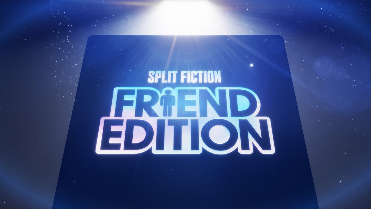 Wish you had a friend to play Hazelight’s new co-op Split Fiction with? Say hello to Split Fiction: Friend Edition! The world’s first game to ship with a real life friend. Or find a friend on the Hazelight Studios discord!
